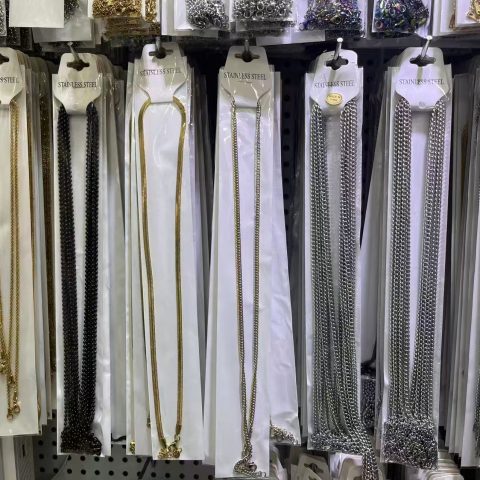 Stainless Steel Cuban & Snake Chain Blank Necklace