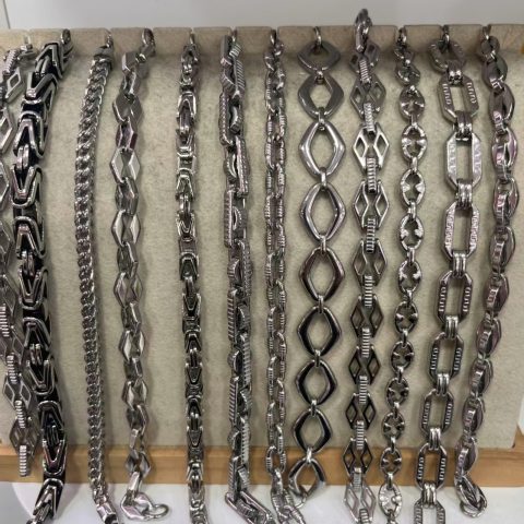 Mens Silver 316L Stainless Steel Thick Chain Necklace Hip Hop Daily Jewelry