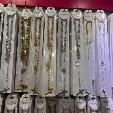 Unisex Religious Catholic Prayer Rosary Necklaces Wholesale